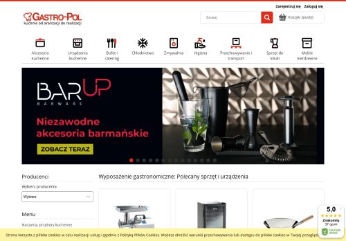 Sprzedaż-serwis sprzętu gastronomicznego „GASTRO – POL” Sylwia Nowak